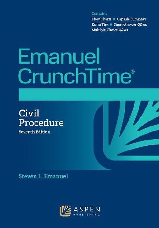 Emanuel CrunchTime for Civil Procedure