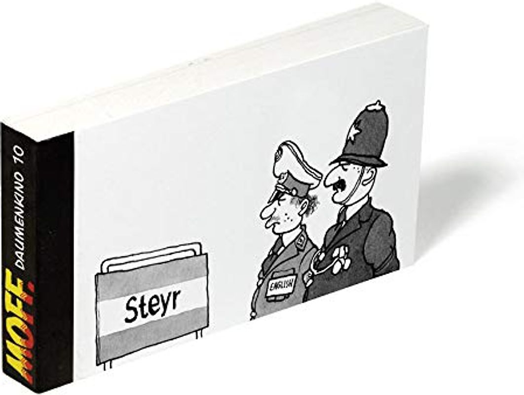 MOFF. Daumenkino Nr. 10 - Die Polizisten - Englisch für Anfänger