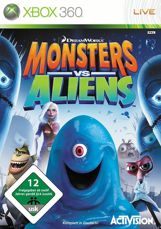 Monsters vs. Aliens Xbox 360