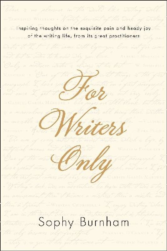 For Writers Only