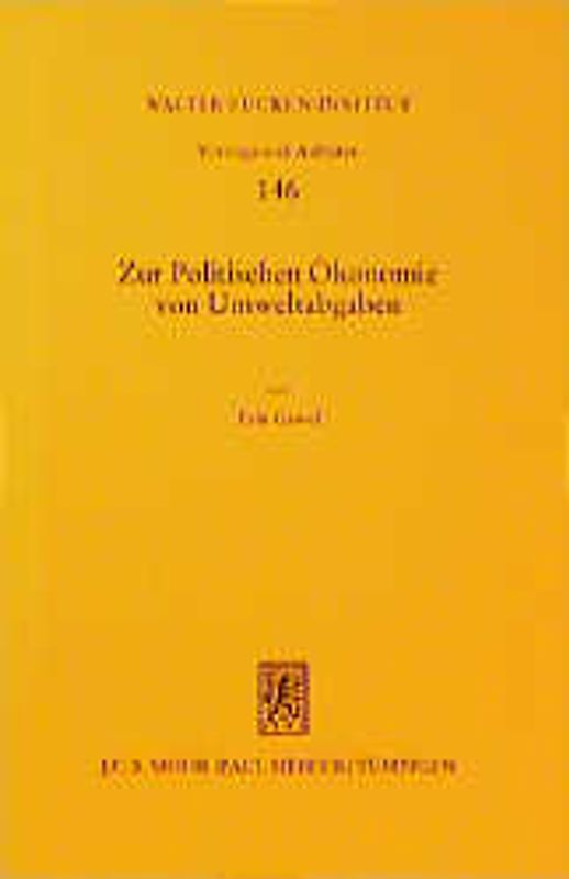 Zur Politischen Ökonomie von Umweltabgaben