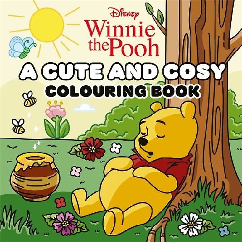 Disney Winnie the Pooh: A Cute and Cosy Colouring Book