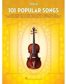 101 Popular Songs for Viola