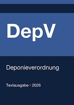 DepV - Deponieverordnung (Deutschland) 2026