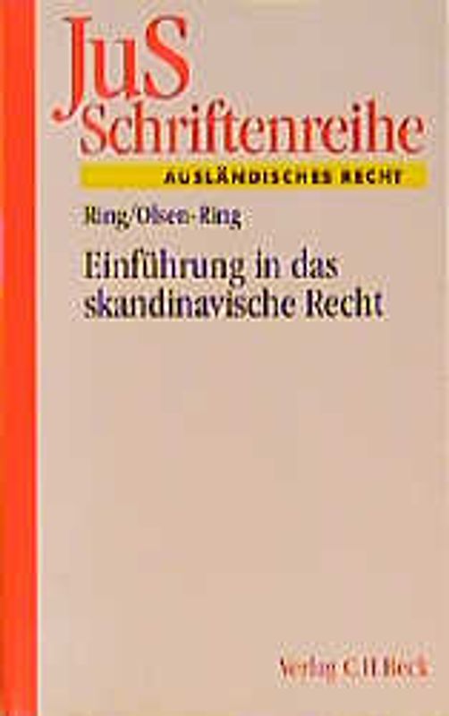 Einführung in das skandinavische Recht