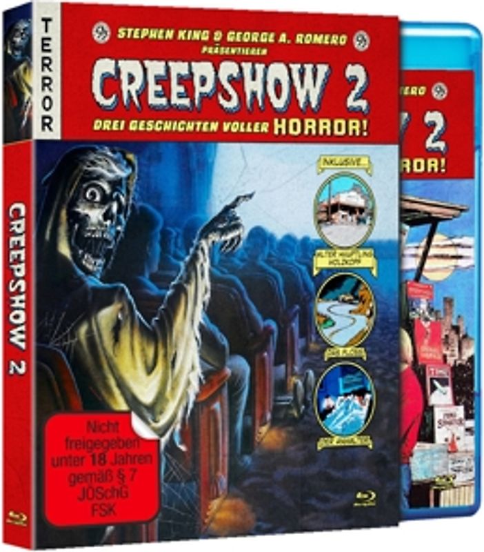 Creepshow 2-Deluxe Version Im Schuber Inkl.Comi Blu-ray Disc