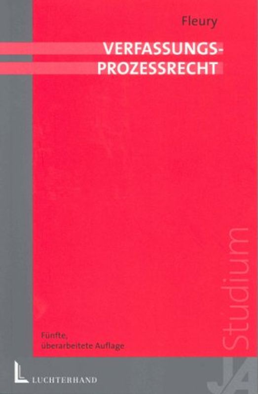 Verfassungsprozessrecht