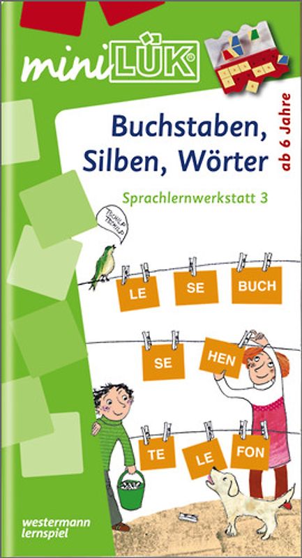 miniLÜK-Übungshefte / miniLÜK. Vorschule / Vorschule/1. Klasse - Deutsch: Buchstaben, Silben, Wörter