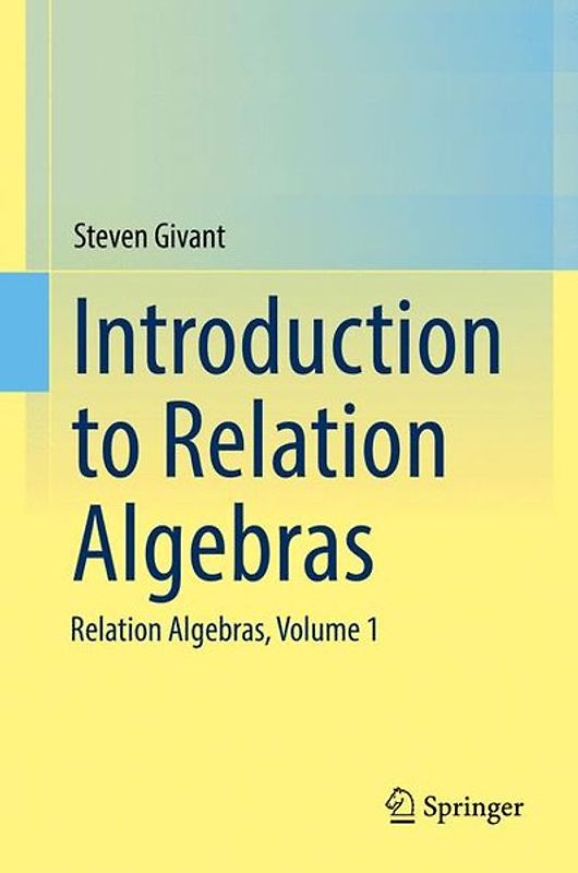 Introduction to Relation Algebras