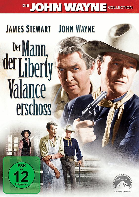 Mann, der Liberty Valance erschoss John Wayne DVD
