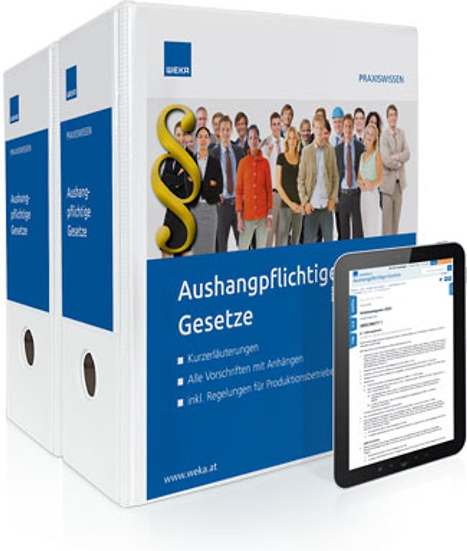 Aushangpflichtige Gesetze