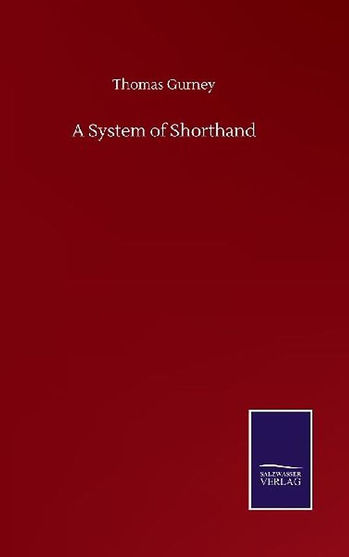 A System of Shorthand