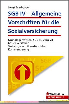 SGB IV - Allgemeine Vorschriften für die Sozialversicherung