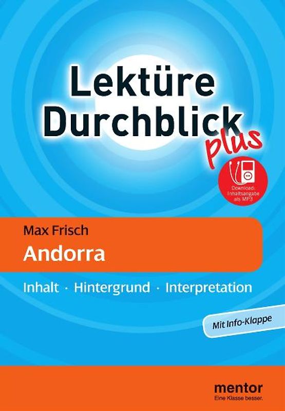 Max Frisch: Andorra - Buch mit MP3-Download