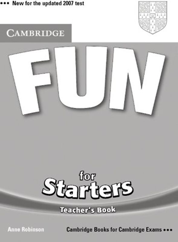 Fun for Starters. Elementary. Teacher's Book