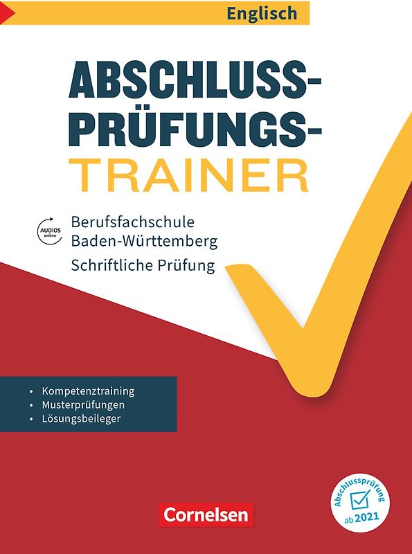 Abschlussprüfung Englisch - Berufsfachschule Baden-Württemberg - A2/B1