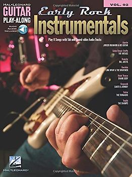 Early Rock Instrumentals: Guitar Play-Along Volume 92 (Hal Leonard Guitar Play-Along)