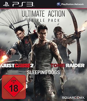 Ultimate Action Triple Pack [Tomb Raider, Just Cause 2, Sleeping Dogs] PlayStation 3