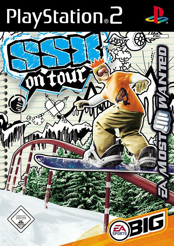 SSX On Tour EA Most Wanted PlayStation 2