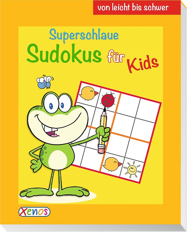 Superschlaue Sudokus für Kids (Frosch)