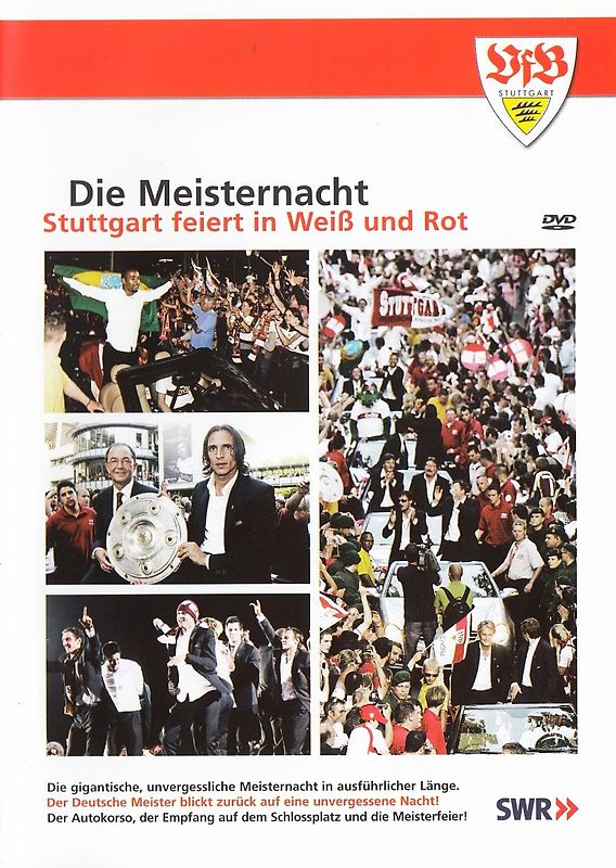Die Meisternacht - Stuttgart feiert in Weiß und Rot DVD