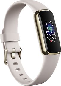 Fitbit FITBIT - Luxe blanc lunaire - Acier inoxydable or p&acirc;le