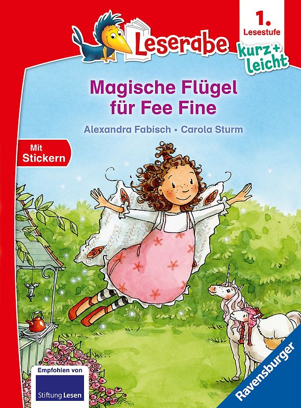Leserabe 1. Lesestufe Kurz und leicht - Magische Flügel für Fee Fine