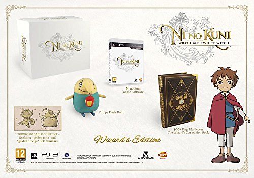 Ni No Kuni: Wrath of the White Witch [Wizard's Edition inkl. Zauberbuch und Plüschfigur, Internationale Version] PlayStation 3
