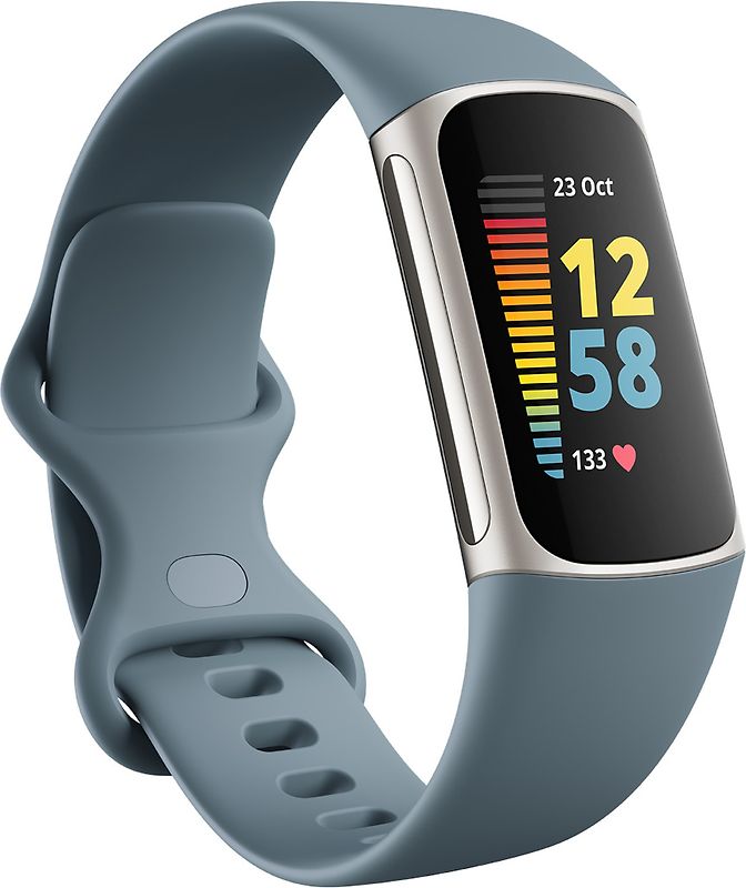 Fitbit Charge 5 bleu acier