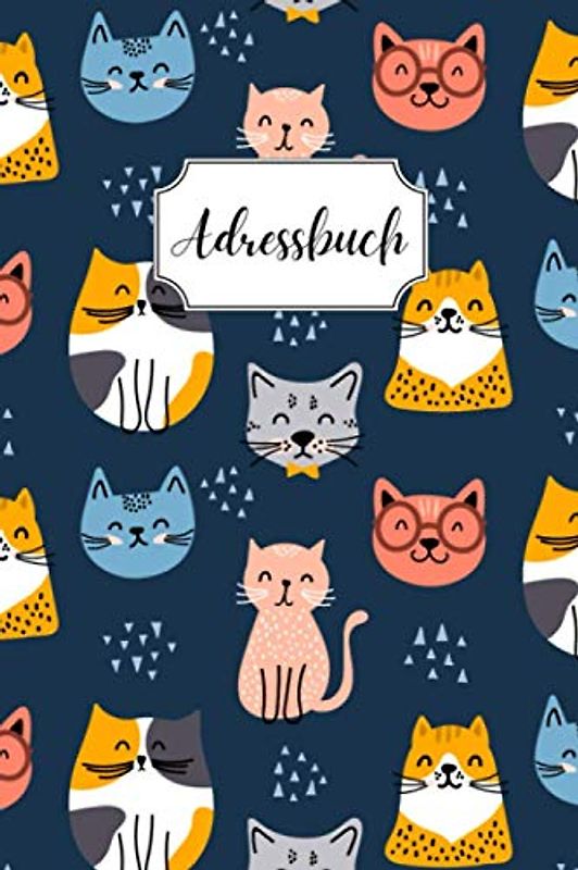 Adressbuch: Telefonbuch mit Inhaltsverzeichnis, A bis Z | A5 Format, praktisches Heft | Original | 728 Kontakte