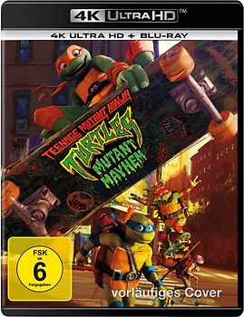 Teenage Mutant Ninja Turtles: Mutant Mayhem Blu-ray Disc