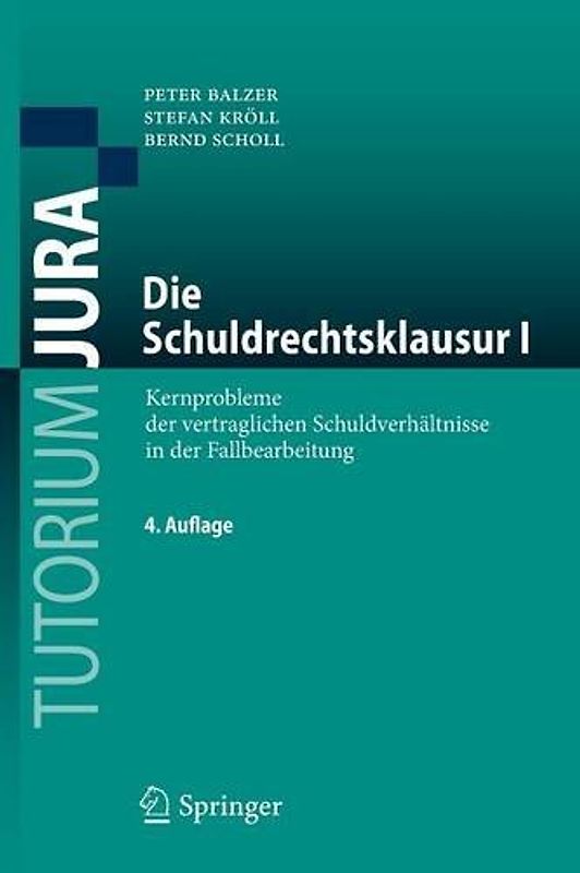 Die Schuldrechtsklausur I