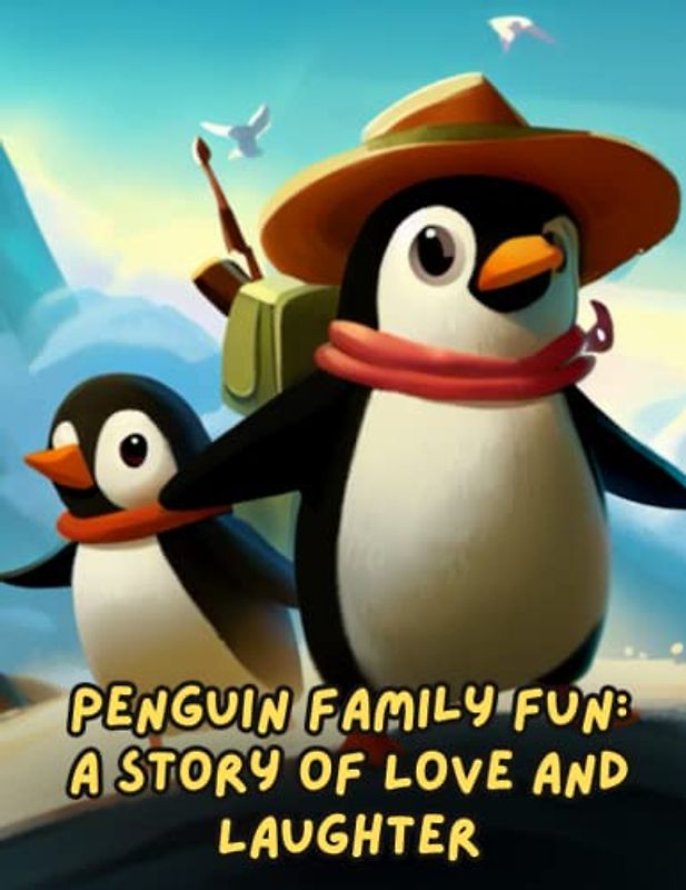 Penguin Family Fun - A Story of Love and Laughter: Short Story For Kids About penguin, Adventure Story For Kids, Gift For Kids Age 3-8