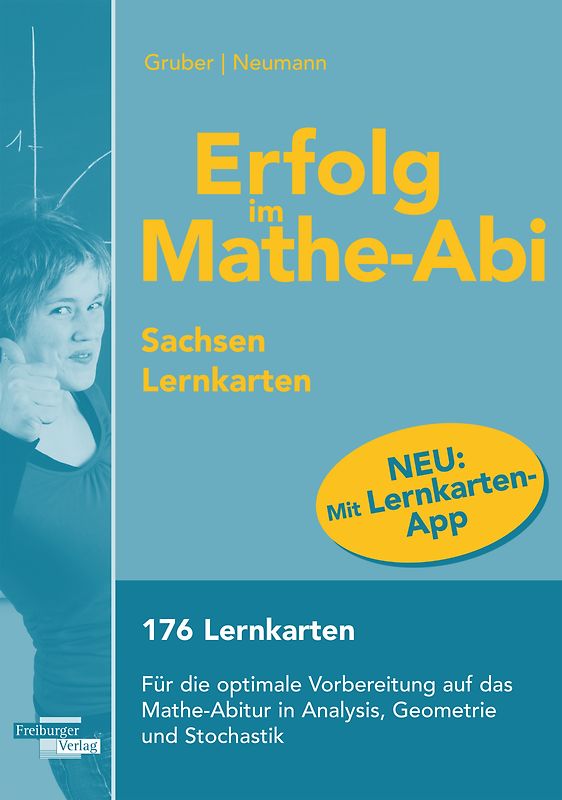 Erfolg im Mathe-Abi Lernkarten mit App Sachsen