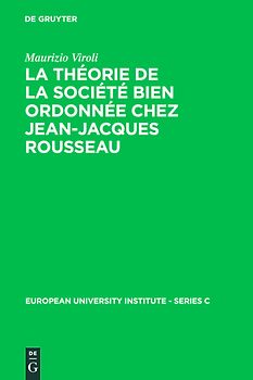 La théorie de la société bien ordonnée chez Jean-Jacques Rousseau