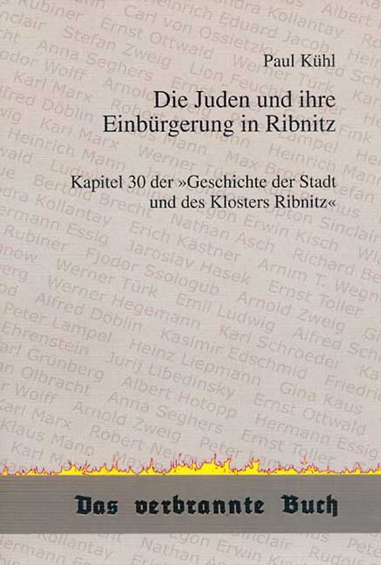 Die Juden und ihre Einbürgerung in Ribnitz