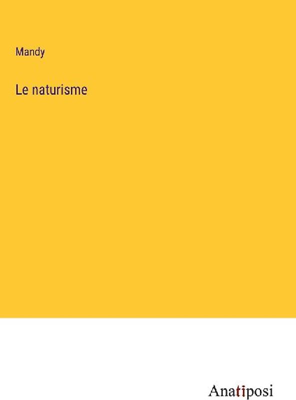 Le naturisme