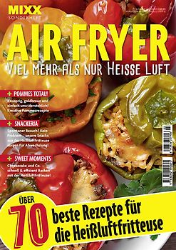 MIXX Airfryer-Spezial: Über 70 Rezepte für die Heißluftfritteuse