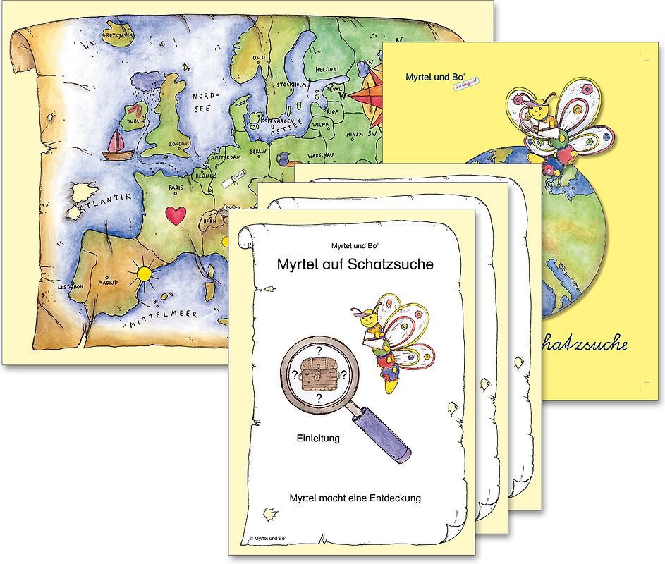 Paket: Myrtel auf Schatzsuche (3. Klasse)