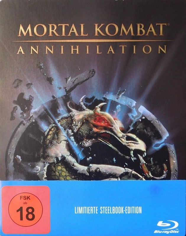 Mortal Kombat - Annihilation [Steelbook] Blu-ray Disc