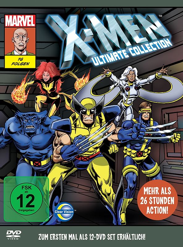 X-Men [Ultimate Collection, 12 DVDs] DVD