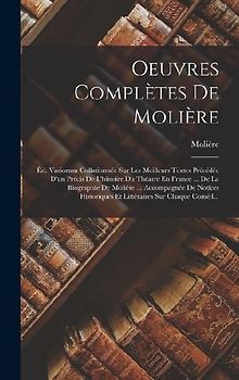 Oeuvres Complètes De Molière