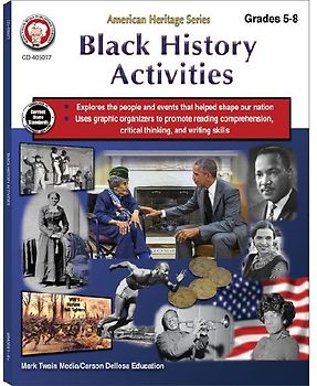 Black History Activities Workbook, Grades 5 - 8