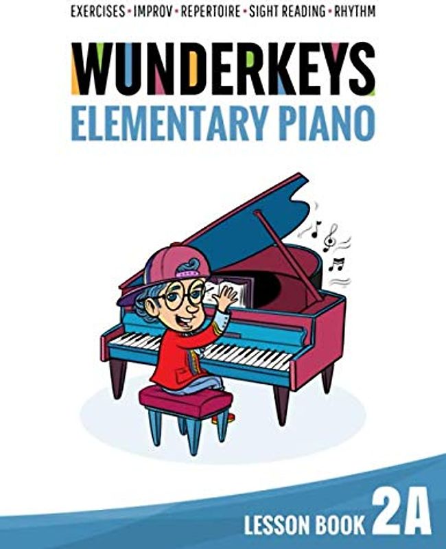 WunderKeys Elementary Piano Lesson Book 2A
