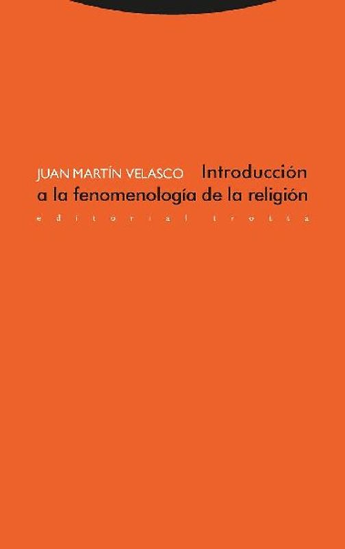Introducción a la fenomenología de la religión