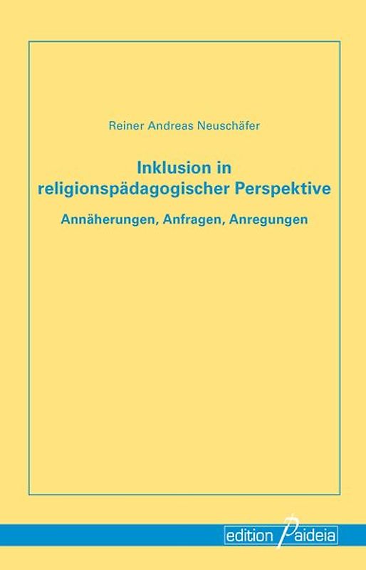 Inklusion in religionspädagogischer Perspektive