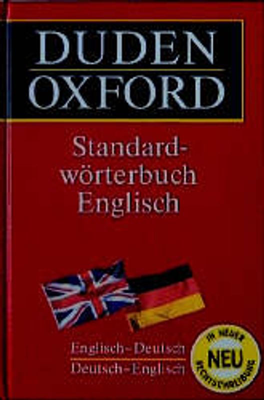 Duden-Oxford - Standardwörterbuch Englisch