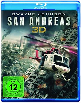 San Andreas 3D 3D Blu-ray Disc