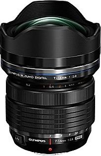 Image of Olympus Pro 7-14 mm F2.8 ED (geschikt voor Micro Four Thirds) zwart (Refurbished)