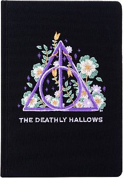 Harry Potter: Deathly Hallows Embroidered Journal